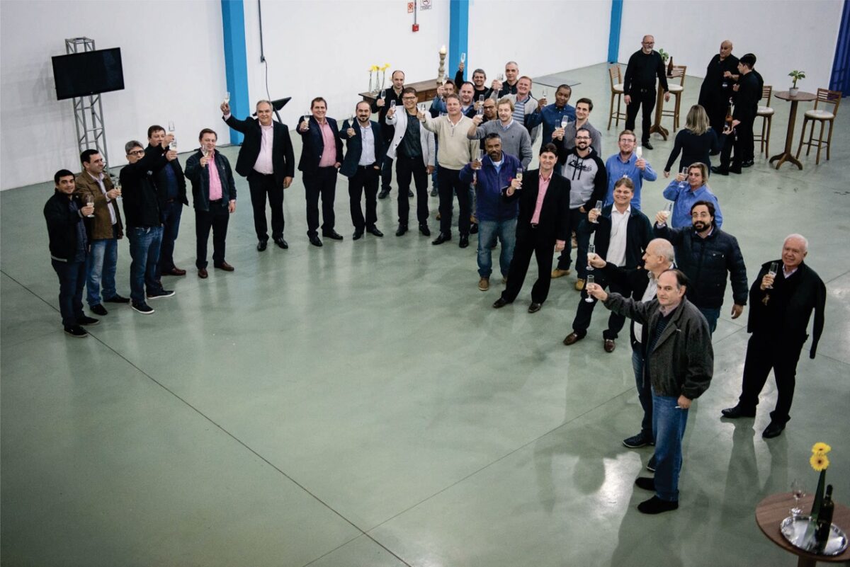 Inauguração da Base Canoas